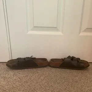 Birkenstock | Shoes | Betula Womens Brown Leather Triple  display picture 1